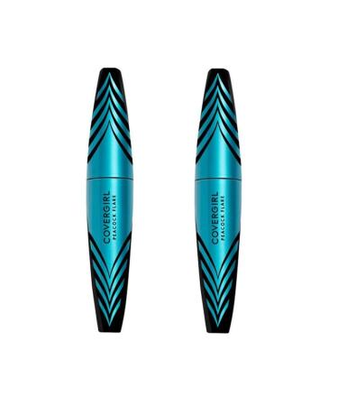 Pack of 2 CoverGirl Peacock Flare Mascara Intense Black 790