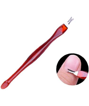 Nail Art Cuticle Pusher Maleicure Trimmer Nail Tips Care Skin Remover Tool Professional Beauty Tool - Buy Online on GoSupps.com