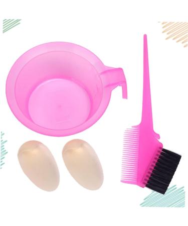 FRCOLOR 6 Sets Hair Dyes Hair Dye Hair Colour Spray Tools for Dyeing Hair Brush Hairdressing Salon Tool Brush for Dyeing Hair Main Set Comb Pink - Buy Online on GoSupps.com