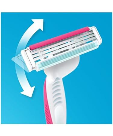 Venus Simply3 Women's Disposable Razors 12 Count 1 count (Pack of 1) - Buy Online on GoSupps.com