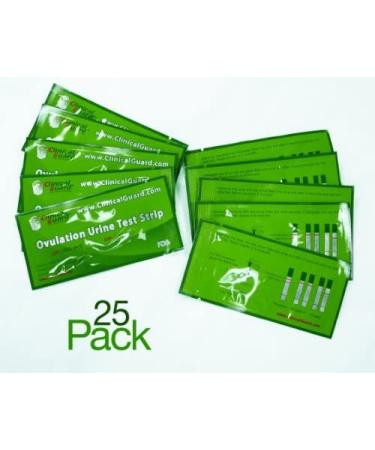 ClinicalGuard Ovulation Test Strips - Pack of 25, Individually-Sealed - Buy Online on GoSupps.com