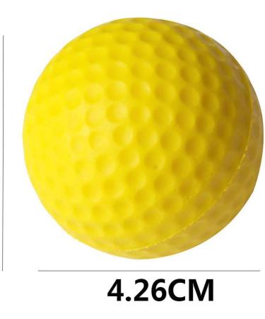 36 Pack Yellow Foam Golf Practice Balls | Soft Elastic Training Balls for Golf | Multifunction Sport Balls - Dsmile - Buy Online on GoSupps.com