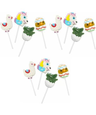 Strawberry flavour jelly lollipops 12 x 23g - Individually wrapped lollipops - Buy Online on GoSupps.com