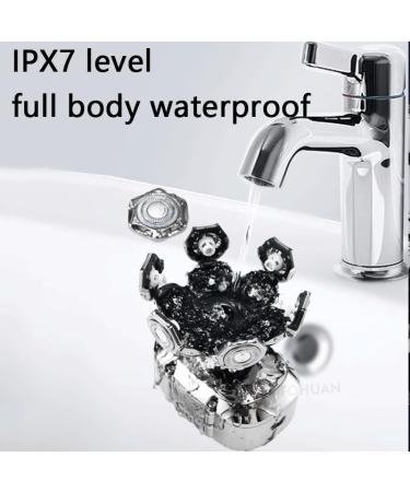 Men's 7D Electric Head Shaver & Beard Trimmer - Waterproof Multifunctional Grooming Kit with LED Display | Best Shaver for Bald Men - Buy Online on GoSupps.com