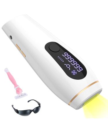 myupszmi IPL Hair Removal, Laser Hair Removal for Women Permanent, Permanent Laser Hair Removal Device That Can Be Used for Female Face, Lazer Hair Removal for Women Home Permanent Hair Removal Device G888 without ice