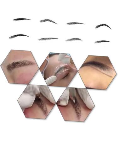 Outanaya Coffee Cup Pigment and Manual Positioning Pencil Pen Dark Rings Eyebrow Kit Skin Ruler Three-point - Buy Online on GoSupps.com