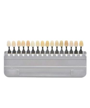 Porcelain Teeth Whitening Shade Guide 16 Colors/Set  Tooth Bleaching Shade Chart Mold - Tracking & Comparing