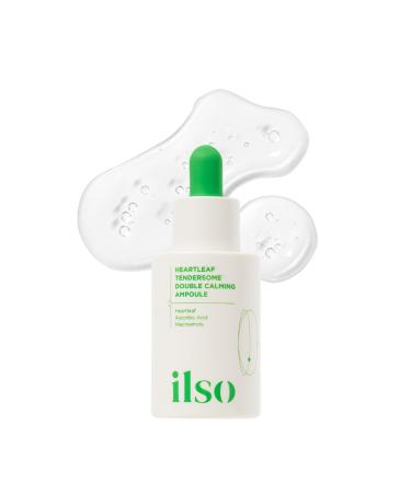 ILSO Heartleaf Tendersome Double Calming Ampoule Ascorbic Acid Niacinamide Soothing serum