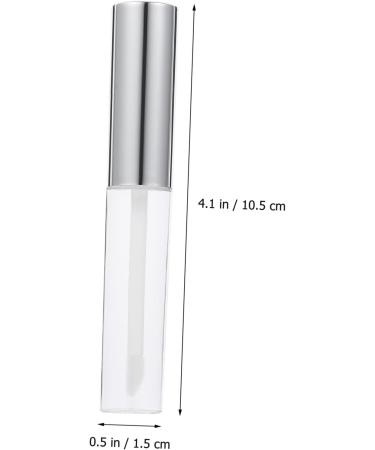 Hemobllo Lot De 12 Tubes Vides De Brillant L vres 10 Ml Argent s Ronds Tubes De Rangement Pour Gloss L vres Contenus L gers Et Portables Adapt s Aux Voyages Et D placements - Buy Online on GoSupps.com