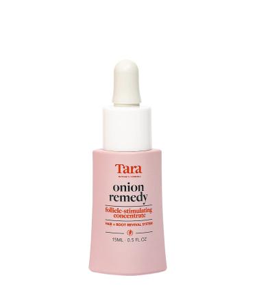 Tara - Onion Remedy Strengthening Concentrate - Clean Formulas - Free of Sulfates Parabens Mineral Oil - Cruelty Free - Vegan