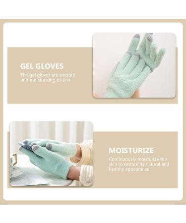 FRCOLOR 1 Pair Gel Gloves Silicone Gloves Grooming Gloves Hydrating Lotion Gloves for Dry Cracked Hands Repair Gloves Hydrating Gloves Dry Cracked Hands Cover Hand Caring Tool Gels Gloves 20X13CM - Buy Online on GoSupps.com