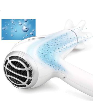 2200W Professional Hairdryer Hair Dryer Salon Hairdryer Ionic Blow Dryer Powerful Fast Drying 3 Heat 2 Speed 1 Cold Wind Button 2 Nozzles and 1 Diffuser Constant Temperature Less Hair Damage - Buy Online on GoSupps.com