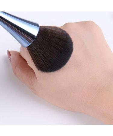 Premium Makeup Brush Set - Curved Handle Face Blush Foundation Eye Shadow & Eyebrow Brushes for Flawless Beauty - Buy Online on GoSupps.com