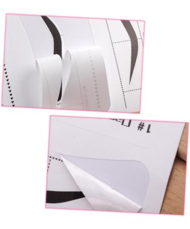  MERRYHAPY MERRYHAPY 10pcs Eyebrow Shaping Stencils Eyebrow Stencils On Eyebrow Template Eyebrow Card Eyebrow Stencils Eyebrow Shape Eyebrow Stencils - Buy Online on GoSupps.com