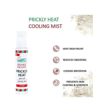 Sabai Living Classic Cooling Mist Prickly Heat Spray - Instant Relief and Soothing Hydration - Buy Online on GoSupps.com