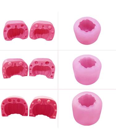 Silicone Material Pumpkin Shape Mold for Chocolates Candy Cakes Jelly Handmade Soap Baking Moulds 3 Sizes Choose Silicone Chocolate Molds Round Medium Split - Buy Online on GoSupps.com