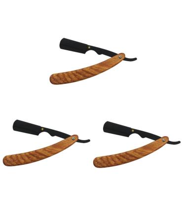 Angoily 3st razor for the men's shaver strawberry hair-spanging safety razor eyebrows shaver rasiseradoras para hombres chinese hair clip bare manual man bamboo