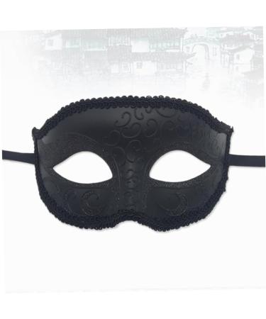 FRCOLOR Eye Mask Black Themed Prom Mask Eye Stand Out Mask Makeup Masquerade Ball Party Mask Costume Party Masquerade Mask Male and Female Mask Dreses Wedding Men and Women Halloween - Buy Online on GoSupps.com