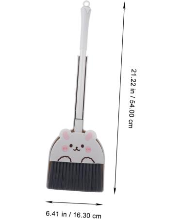 Luxshiny Kids Broom and Dustpan Set - Small Cleaning Tools for Children | Perfect Home Cleaning Kit | 54x16.3x14.2cm - Buy Online on GoSupps.com