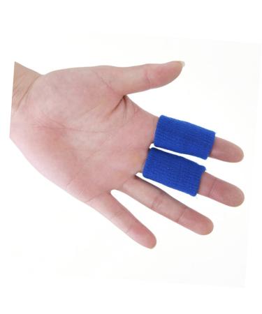 FRCOLOR 10 Piece Finger Sleeves & Braces - Medium Blue Thumb Protectors for Sports | Buy Internationally - Buy Online on GoSupps.com
