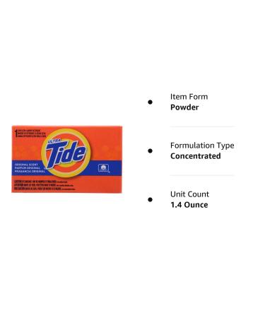 Tide Laundry Powder 1.4 oz - Powerful Cleaning Formula | [Your Brand Name] - Buy Online on GoSupps.com