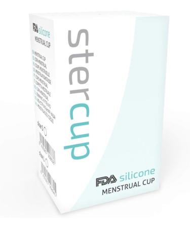 STERCUP COPA Menstrual Cup - Silicone Size S in Aquamarine | Eco-Friendly & Comfortable Period Solution - Buy Online on GoSupps.com