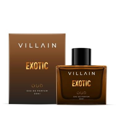 Villain Exotic Oud Luxury Eau de Parfum | Long Lasting Oriental Fragrance - 50ml