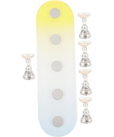 minkissy 3 Sets Nail Practice Holder Nail Holders for Nail Art Nail Holders for Nail Painting Acrylic Nail Art Display Stand Manicure Nail Stands Nail Display Stand Cosmetic Fixture Plastic - Buy Online on GoSupps.com