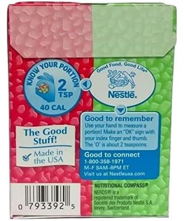  Wonka Wonka Watermelon & Cherry Nerds 1.65 OZ (46.7g) - Buy Online on GoSupps.com