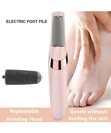 dijiusidy Electric Foot File Rechargeable Adjustable 2 Speed Cordless Callus Electronic Hard Removal Pedicure Supplies - Buy Online on GoSupps.com