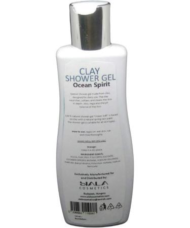 Clay Moisturising Shower Gel Ocean Spirit / Hydrate Nourish Body Wash/PH Balance / 100% ingredient Natural No Animals Testing Cruelty Free - Buy Online on GoSupps.com