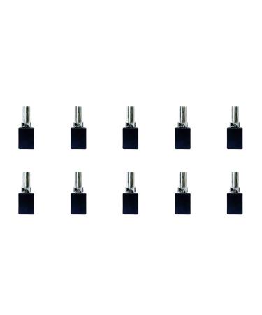 KM-Nails 15ml Empty Nail Polish Bottle with Bow - Black Matte | International Shipping - Buy Online on GoSupps.com