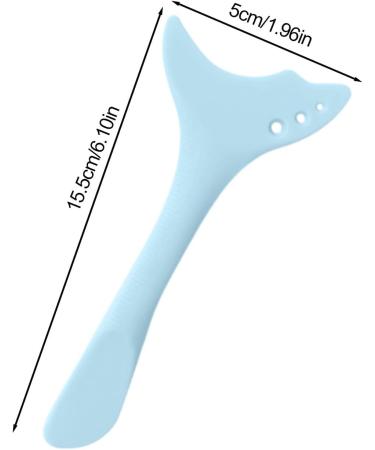 Eyelash Shield For Mascara | Silicone Mascara Shield Guard Eyelash Applicator Tool Aid & Guide Reusable Multifunctional Eyelash Crafting Companion For Beginners Blue - Buy Online on GoSupps.com