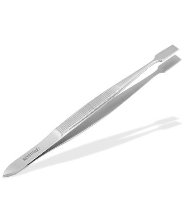 Stamp tweezers stainless steel stamp tweezers 11 cm straight precision mechanics philately hobby tool