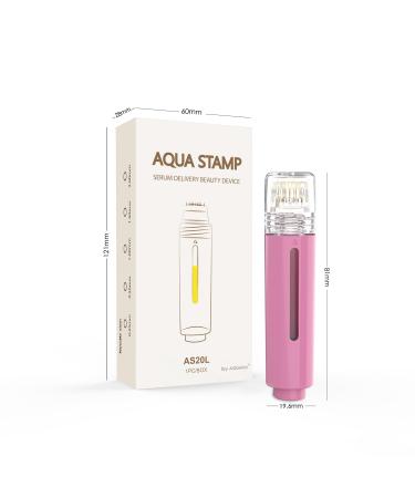 Buy Titanium Derma Stamp Microneedle for Skin Care | Face Lips Hair & Scalp | Pink Microneedling Tool for Enhanced Beauty & Serum Application - Buy Online on GoSupps.com