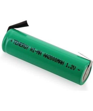 Tenergy AA 1.2V NiMH 2000mAh Flat Top Rechargeable Batteries - 10 Pack | International Shipping Available - Buy Online on GoSupps.com