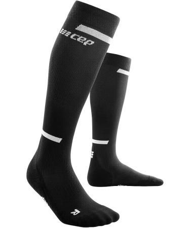 CEP Men's Tall Running Compression 4.0 - Black | Athletic Long Socks for Performance - Buy Online on GoSupps.com