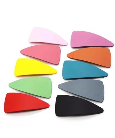 Acrylic Metal Snap Hair Clips Set | Colorful Large Hair Accessories for Women & Girls - International Shipping Available - Buy Online on GoSupps.com