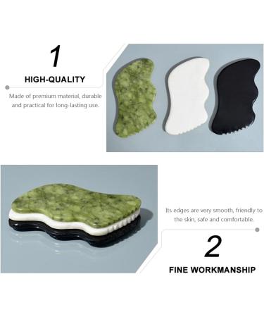 Buy Healifty Jade Gua Sha Scraping Board - Face & Neck Massage Tool for Radiant Skin | International Shipping Available - Buy Online on GoSupps.com