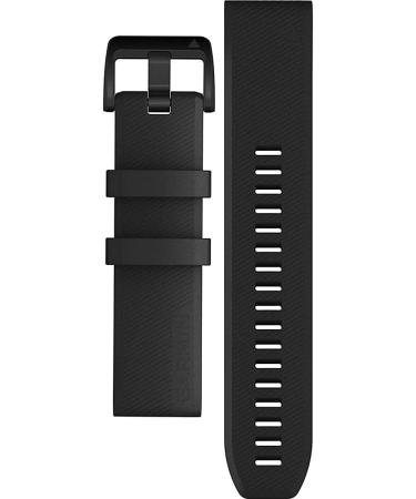 Garmin Quickfit 22mm Silicone Band for Fenix Epix Forerunner 935/955/965 Marq Approach S60/S70 D2 Delta/Mach1 Descent G1 Quatix - Black - Buy Online on GoSupps.com