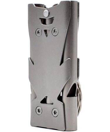 150dB Loud Stainless Steel Emergency Whistle - Makstore Silver Signal Whistle 58x27mm | International Shipping - Buy Online on GoSupps.com