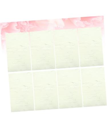 Operitacx 80 Sheets Rice Paper Red Sumi Drawing Letter Painting Practice Paper Calligraphy Paper Japan Plant - Buy Online on GoSupps.com