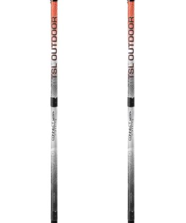 TSL Connect Carbon 5 Cross Snowshoeing and Trekking Poles - Push/Pull Design - Buy Online on GoSupps.com