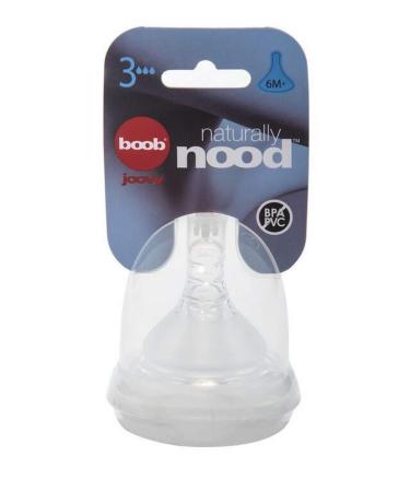 Joovy Boob Stage 3 Naturally Nood Nipple 1 Count (Pack of 1) Stage 3