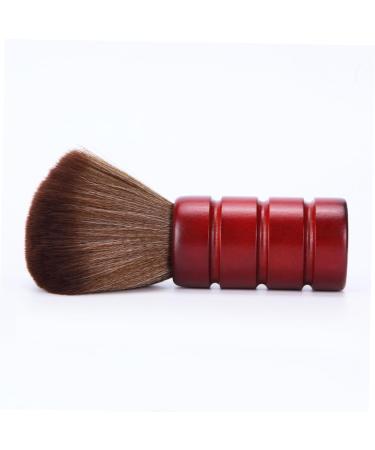 DOITOOL Barber Tools Hair Cutting Hairdressing Brush Large Barber Brush Barber Face Brush Wooden Handle Brush Duster Hairstyling Tool Red Neck Hair Brush Bamboo - Buy Online on GoSupps.com