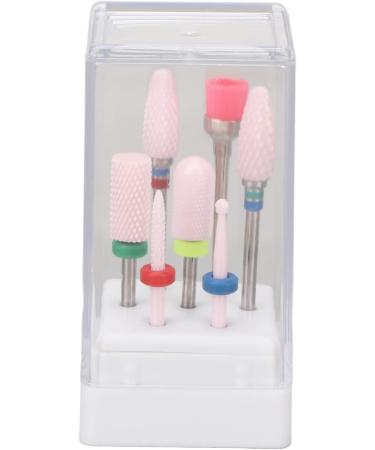Portable Nail Drill Bits Set 7 Pieces Electric Nail File Nail Art Remover 3/32 Inch Acrylic Bits for Home Salon Use Convenient and Versatile Electric Manicure Pedicure Kit - Buy Online on GoSupps.com