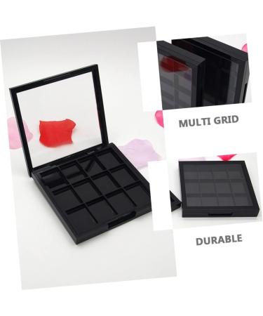 DOITOOL Makeup Pallette 2pcs Empty Eye Shadow Box Cosmetic Empty Frame Travel Accessory Tray - Buy Online on GoSupps.com