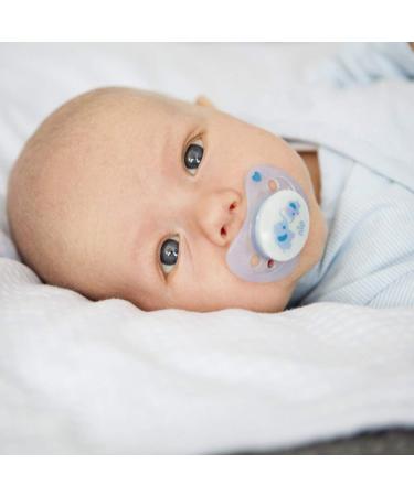 NIP Silicone Pacifier Set 0-6 Months | Size 1 | Includes 6 Protective Covers | Luminous & Jaw-Friendly | Made in Germany | Shop Now! - Buy Online on GoSupps.com