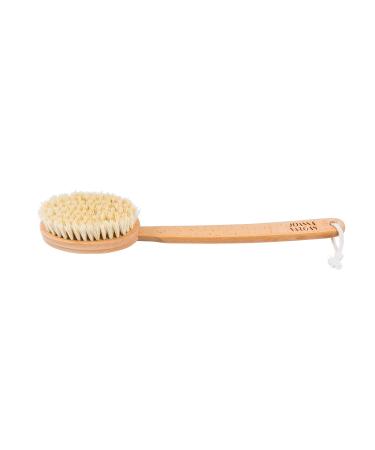 Joanna Vargas Ritual Brush. Natural Dry Brush to Stimulate Lymphatic System and Gently Exfoliate. Eco-Friendly Tool Safe for Whole Body