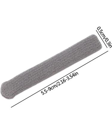 Tacery Glasses Ear Pads | Slip-Proof Knitting Glasses Holders & Elastic Arm Pads - Gray - Buy Online on GoSupps.com